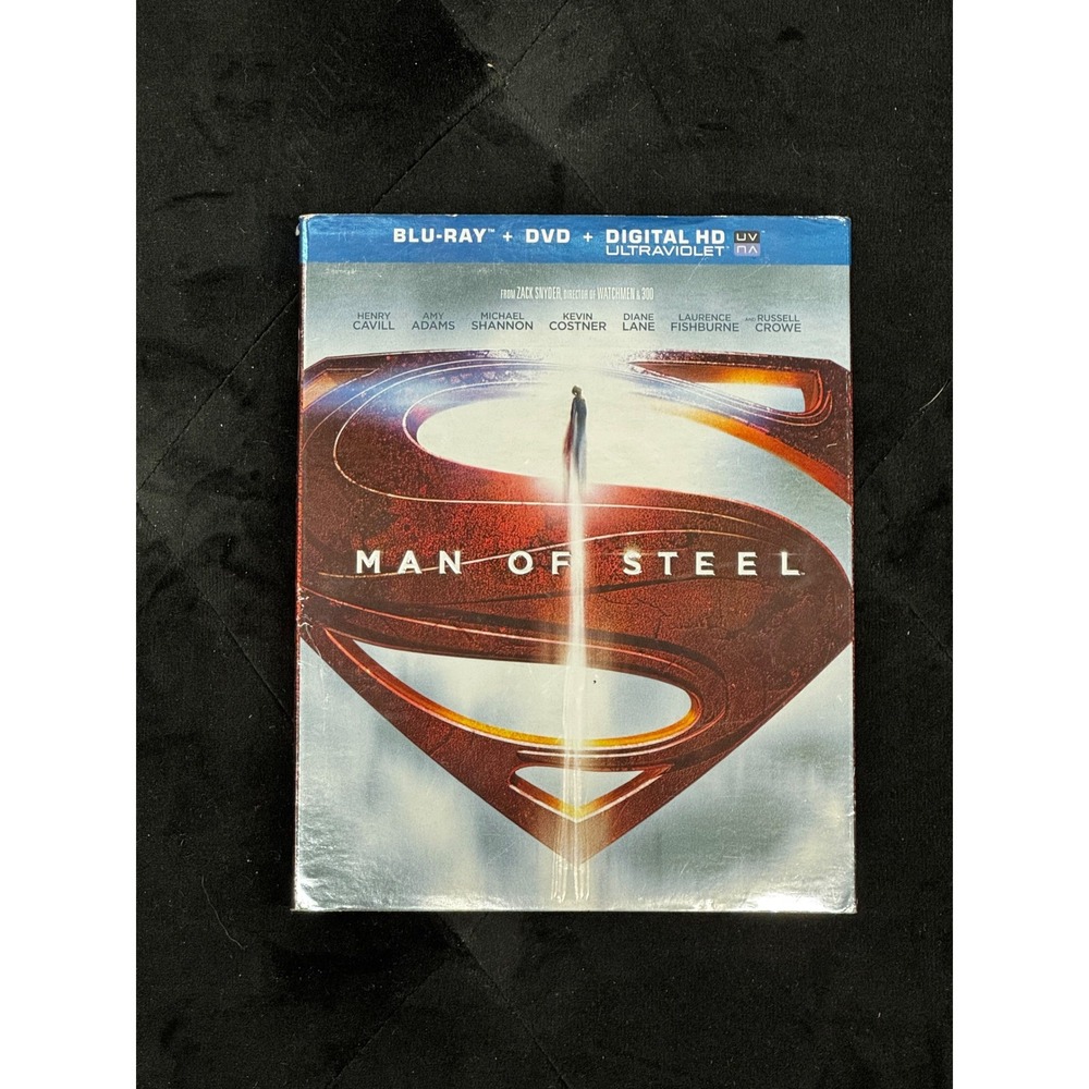 Man of Steel Blu-ray DVD Digital HD Ultraviolet DC Comics Superman